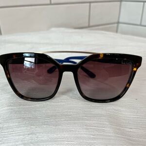Nicole Miller Tortoise Cat Eye Sunglasses
